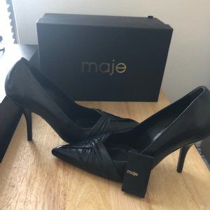 FINAL DAY NEW Maje Escarpin Black Pumps FR 41 US 9.5